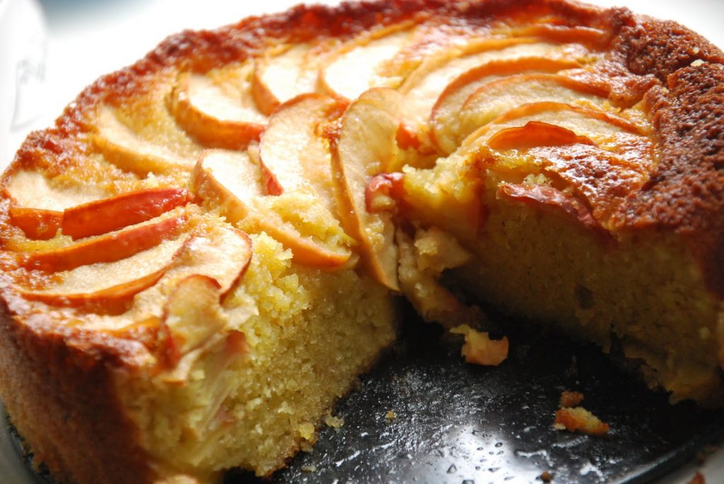 bizcocho manzana