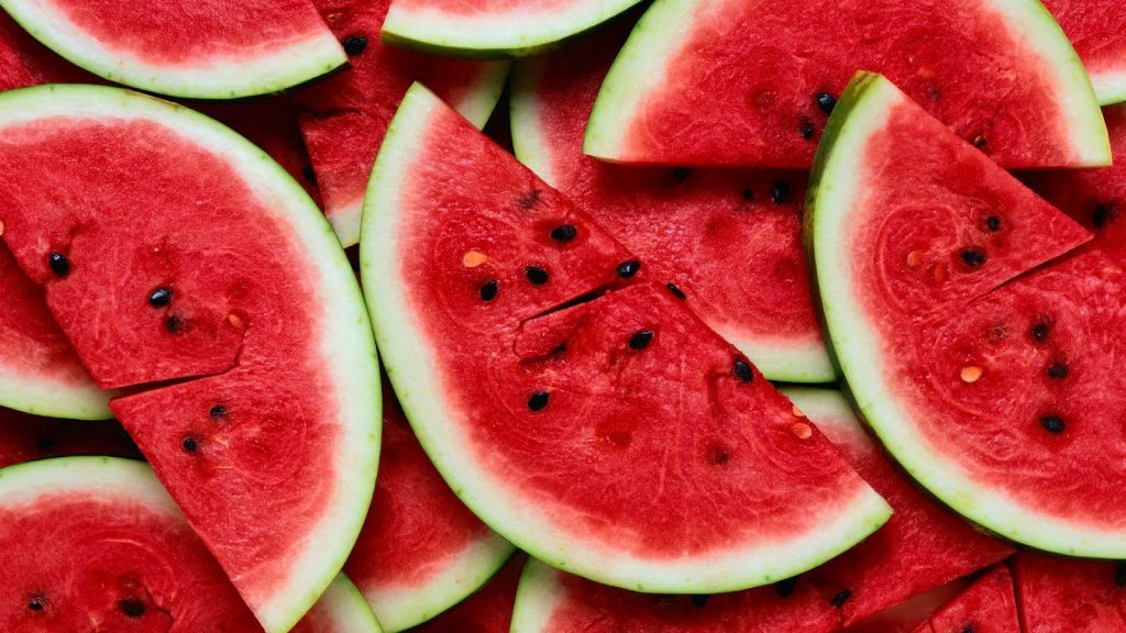 sandia cortada