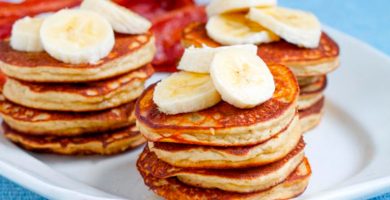 tortitas con platano