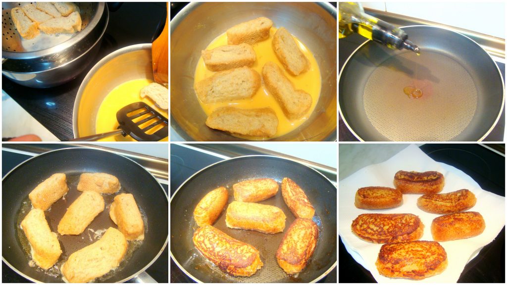 torrijas preparacion