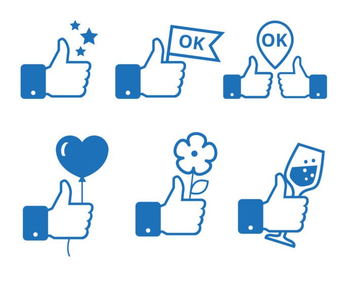 thumbs up facebook